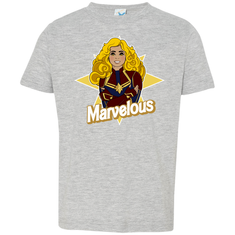 T-Shirts Heather Grey / 2T Marvelous Toddler Premium T-Shirt