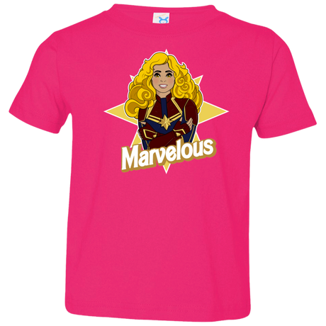 T-Shirts Hot Pink / 2T Marvelous Toddler Premium T-Shirt