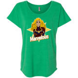 T-Shirts Envy / X-Small Marvelous Triblend Dolman Sleeve