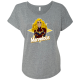 T-Shirts Premium Heather / X-Small Marvelous Triblend Dolman Sleeve