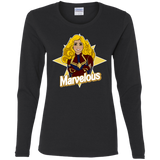 T-Shirts Black / S Marvelous Women's Long Sleeve T-Shirt