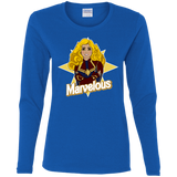 T-Shirts Royal / S Marvelous Women's Long Sleeve T-Shirt