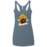T-Shirts Indigo / X-Small Marvelous Women's Triblend Racerback Tank