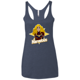T-Shirts Vintage Navy / X-Small Marvelous Women's Triblend Racerback Tank