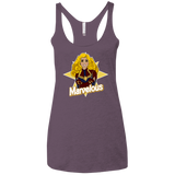 T-Shirts Vintage Purple / X-Small Marvelous Women's Triblend Racerback Tank