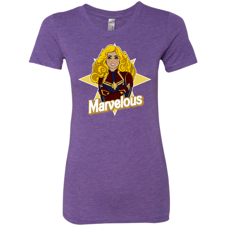 T-Shirts Purple Rush / S Marvelous Women's Triblend T-Shirt