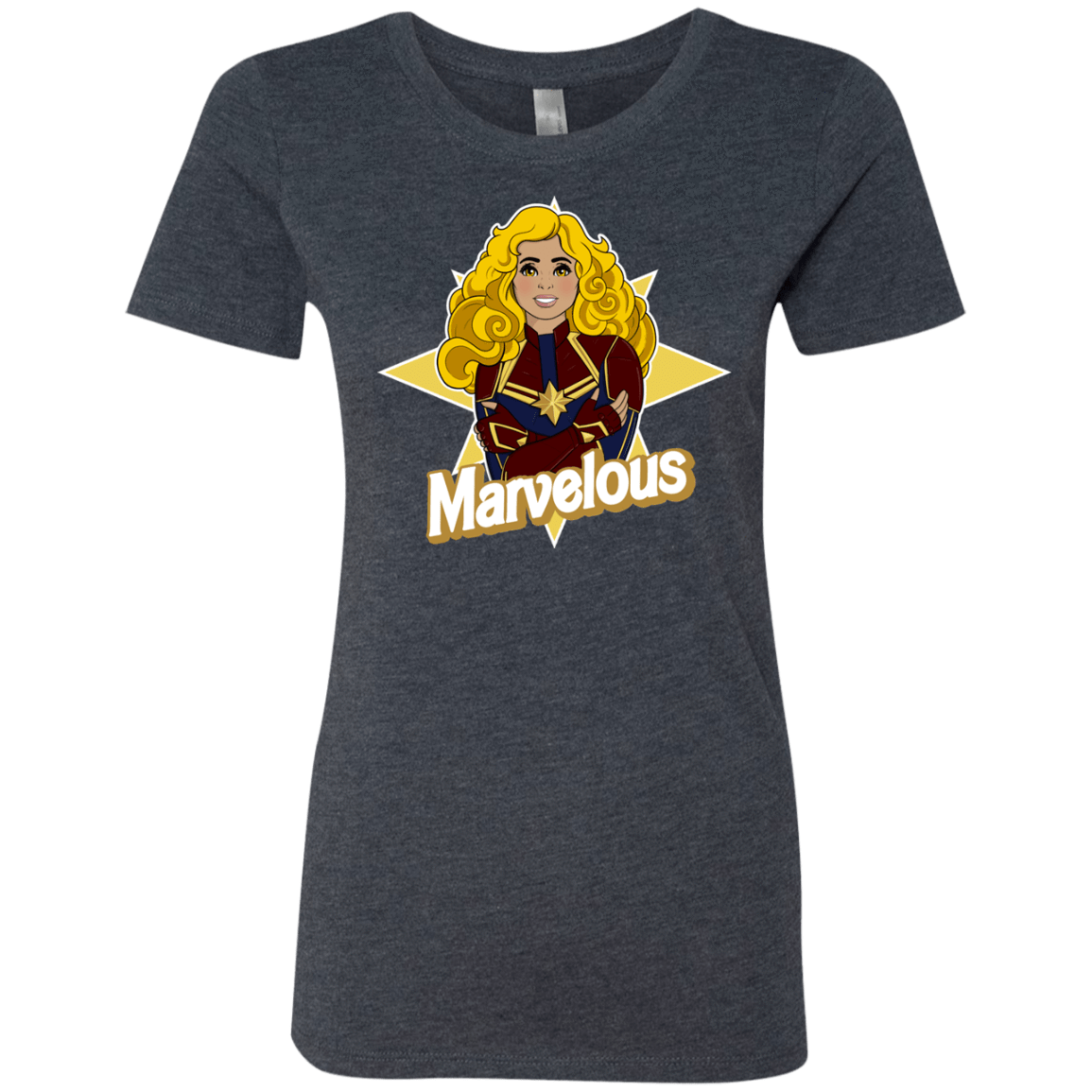 T-Shirts Vintage Navy / S Marvelous Women's Triblend T-Shirt
