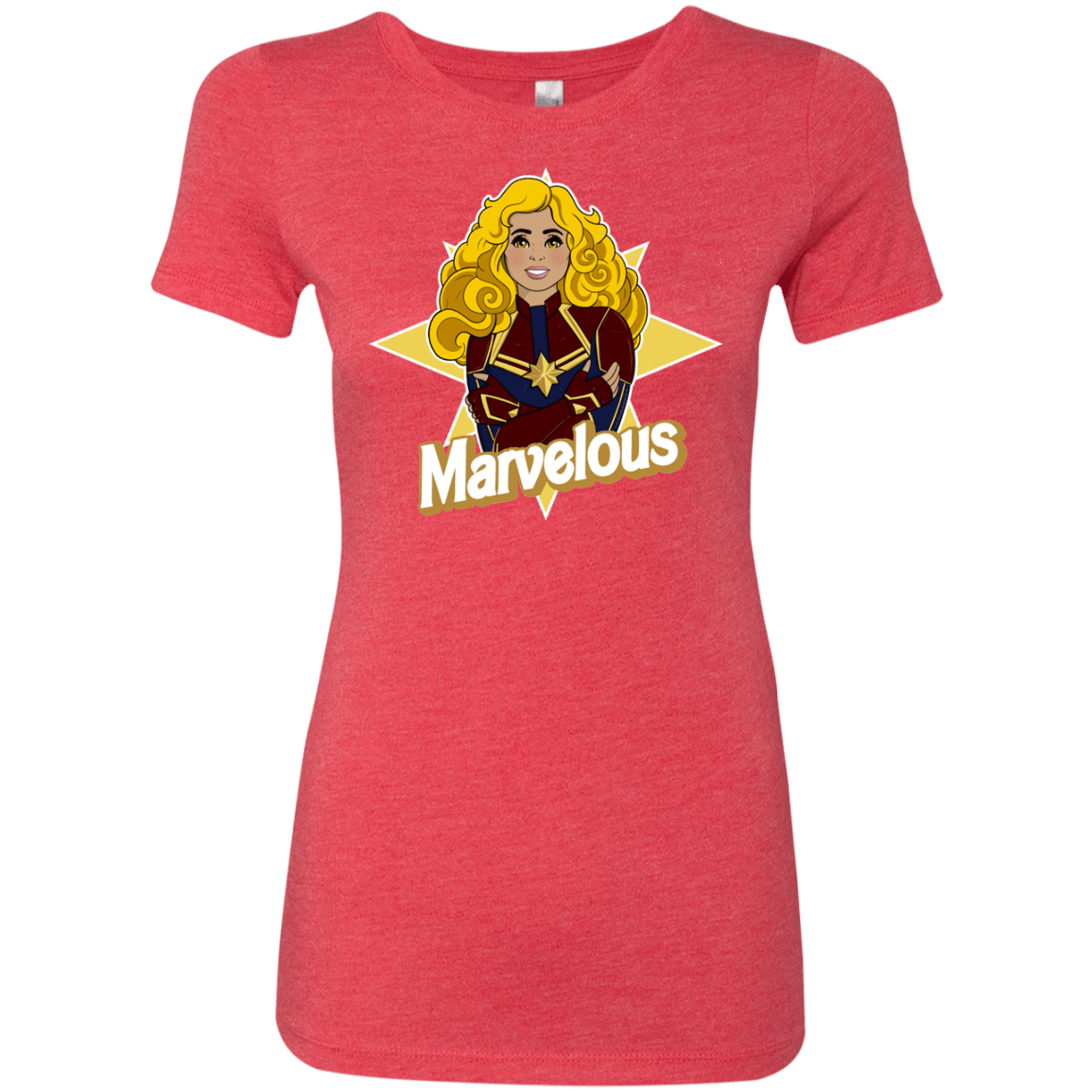 T-Shirts Vintage Red / S Marvelous Women's Triblend T-Shirt