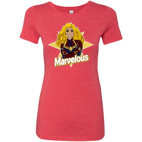 T-Shirts Vintage Red / S Marvelous Women's Triblend T-Shirt