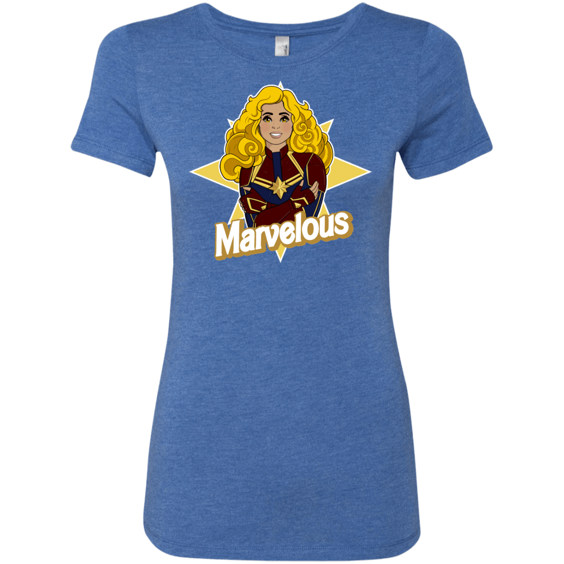T-Shirts Vintage Royal / S Marvelous Women's Triblend T-Shirt