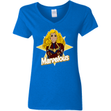 T-Shirts Royal / S Marvelous Women's V-Neck T-Shirt