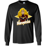 T-Shirts Black / YS Marvelous Youth Long Sleeve T-Shirt