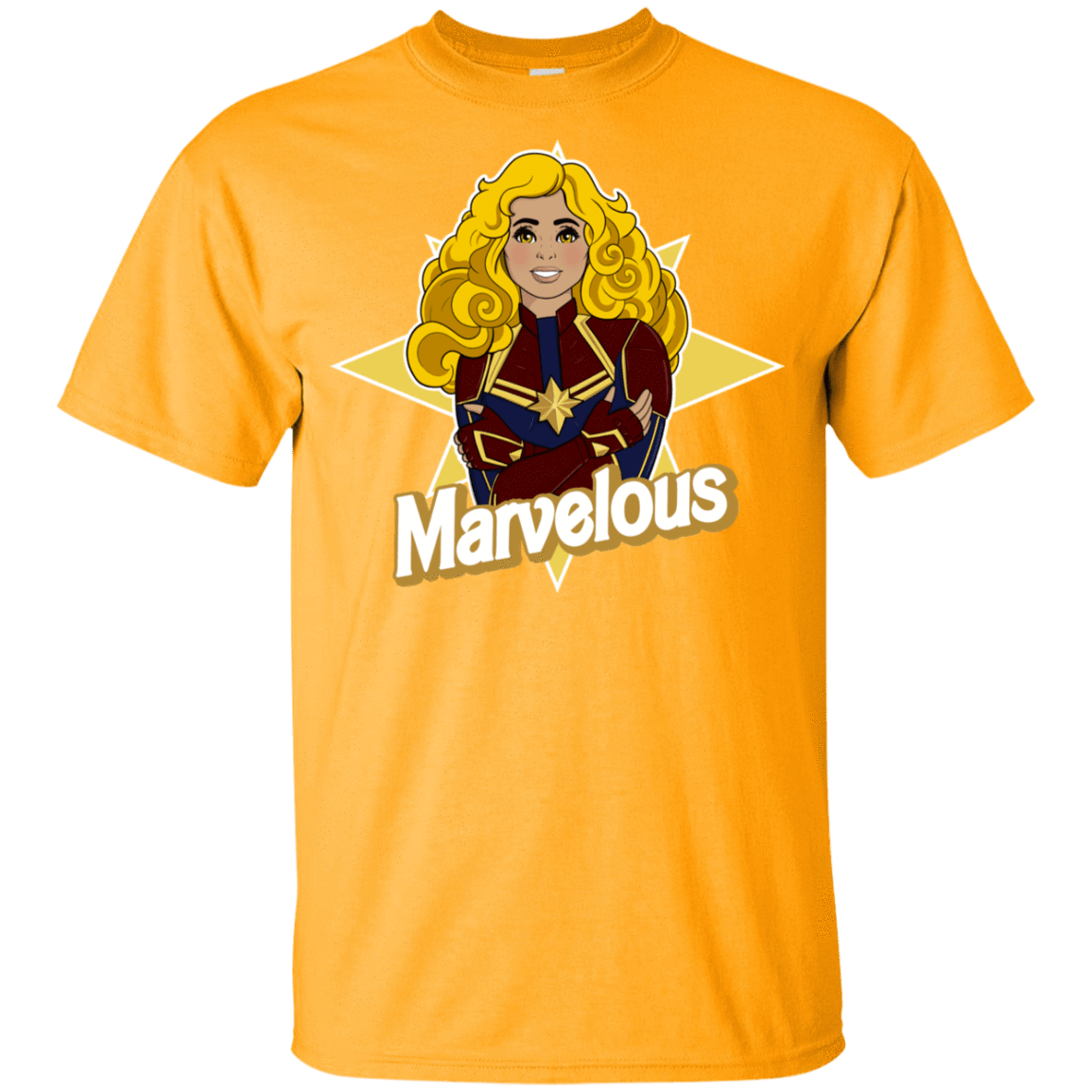 T-Shirts Gold / YXS Marvelous Youth T-Shirt