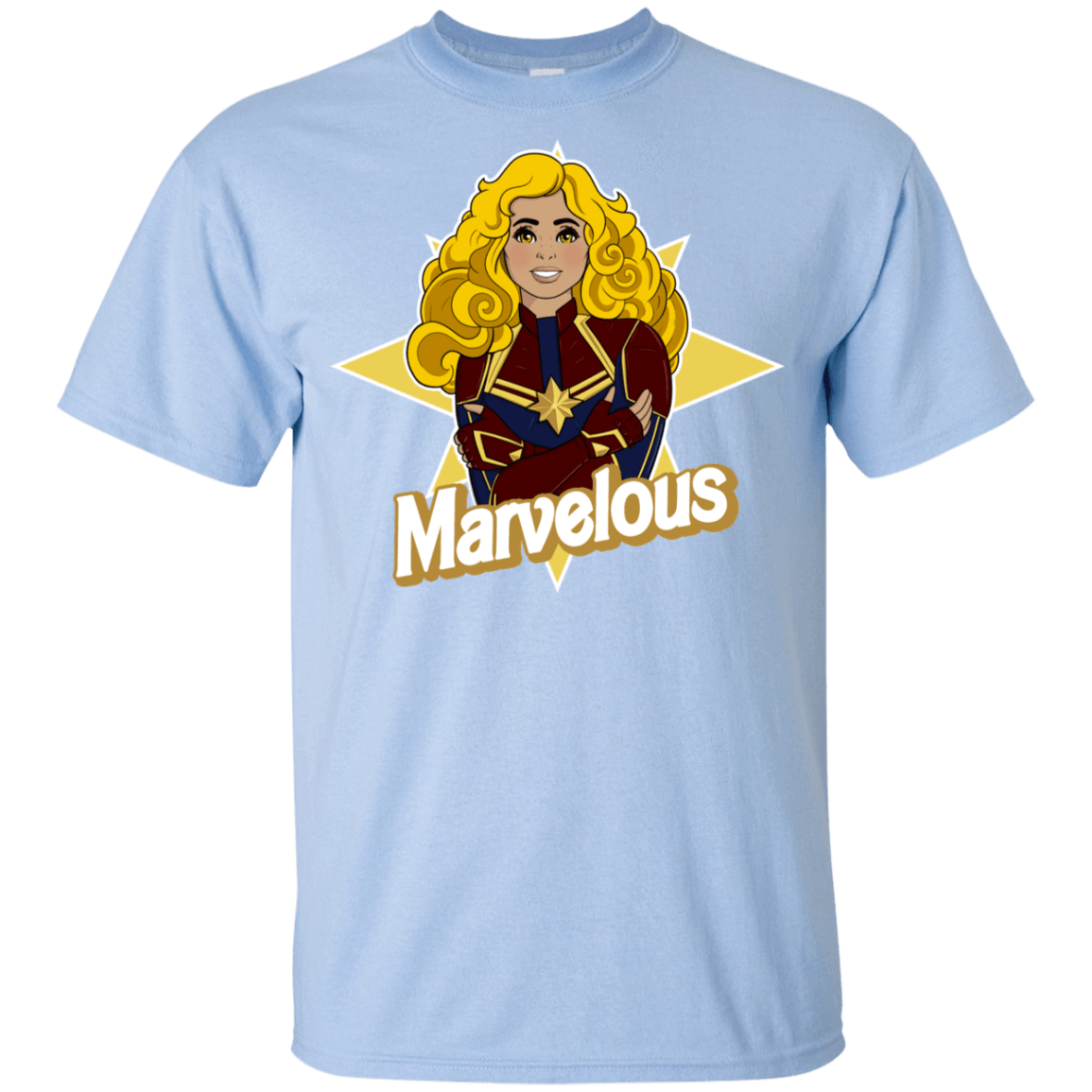 T-Shirts Light Blue / YXS Marvelous Youth T-Shirt