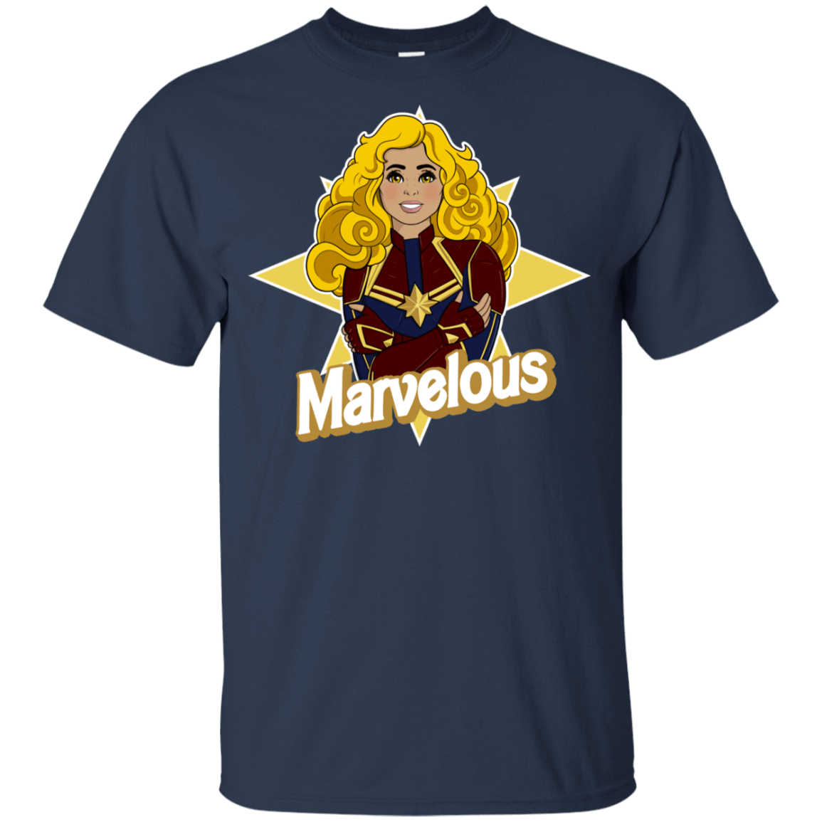 T-Shirts Navy / YXS Marvelous Youth T-Shirt