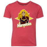 T-Shirts Vintage Red / YXS Marvelous Youth Triblend T-Shirt