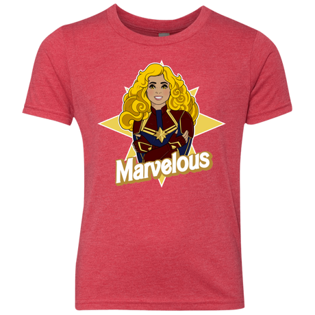 T-Shirts Vintage Red / YXS Marvelous Youth Triblend T-Shirt