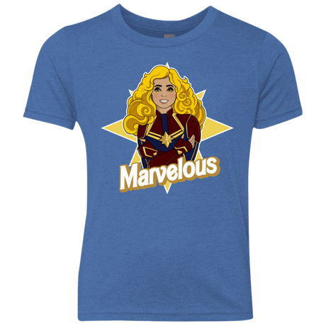T-Shirts Vintage Royal / YXS Marvelous Youth Triblend T-Shirt