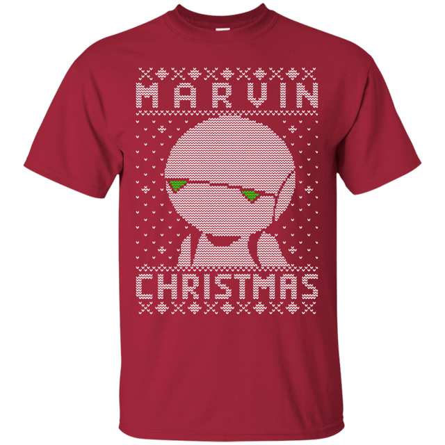 T-Shirts Cardinal / Small Marvin Christmas T-Shirt