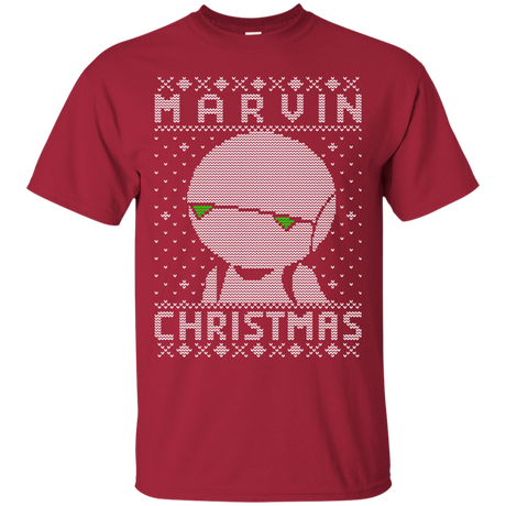 T-Shirts Cardinal / Small Marvin Christmas T-Shirt