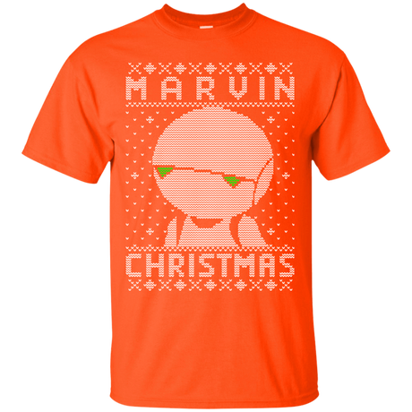 T-Shirts Orange / Small Marvin Christmas T-Shirt