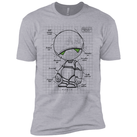 T-Shirts Heather Grey / YXS Marvin's Plan Boys Premium T-Shirt