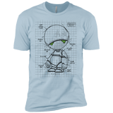 T-Shirts Light Blue / YXS Marvin's Plan Boys Premium T-Shirt