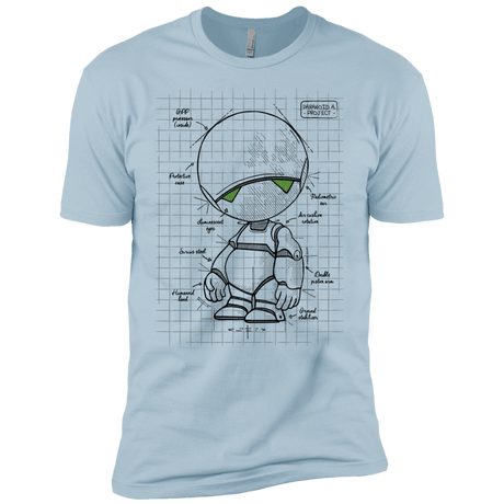 T-Shirts Light Blue / YXS Marvin's Plan Boys Premium T-Shirt