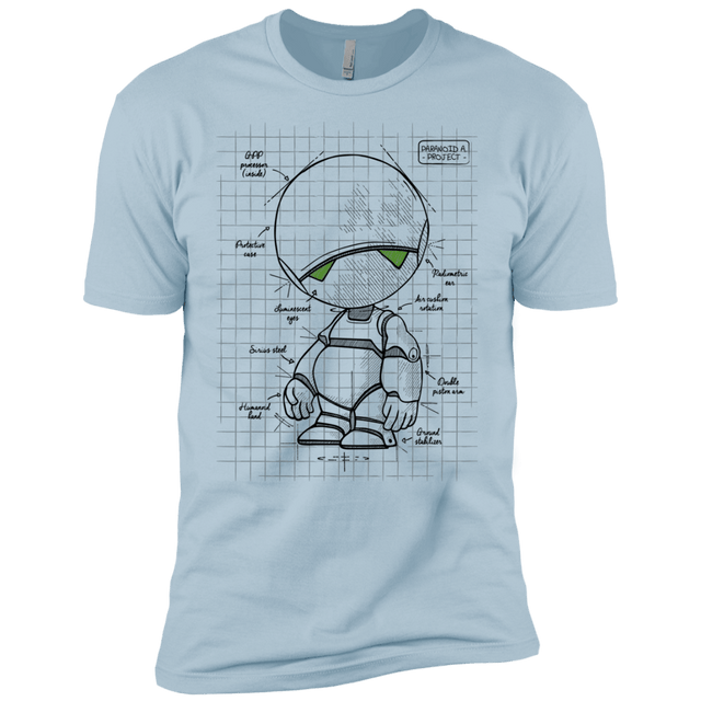 T-Shirts Light Blue / YXS Marvin's Plan Boys Premium T-Shirt