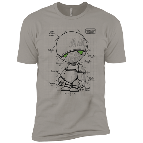T-Shirts Light Grey / YXS Marvin's Plan Boys Premium T-Shirt