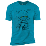 T-Shirts Turquoise / YXS Marvin's Plan Boys Premium T-Shirt