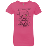 T-Shirts Hot Pink / YXS Marvin's Plan Girls Premium T-Shirt
