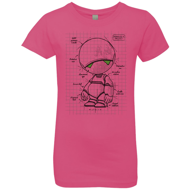 T-Shirts Hot Pink / YXS Marvin's Plan Girls Premium T-Shirt