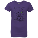 T-Shirts Purple Rush / YXS Marvin's Plan Girls Premium T-Shirt