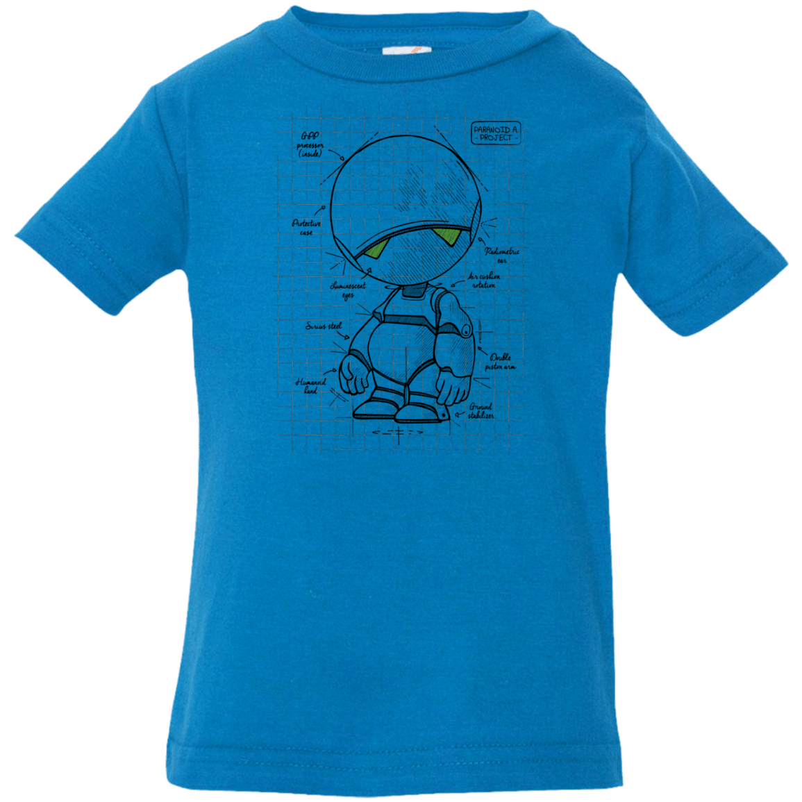 T-Shirts Cobalt / 6 Months Marvin's Plan Infant Premium T-Shirt