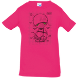 T-Shirts Hot Pink / 6 Months Marvin's Plan Infant Premium T-Shirt