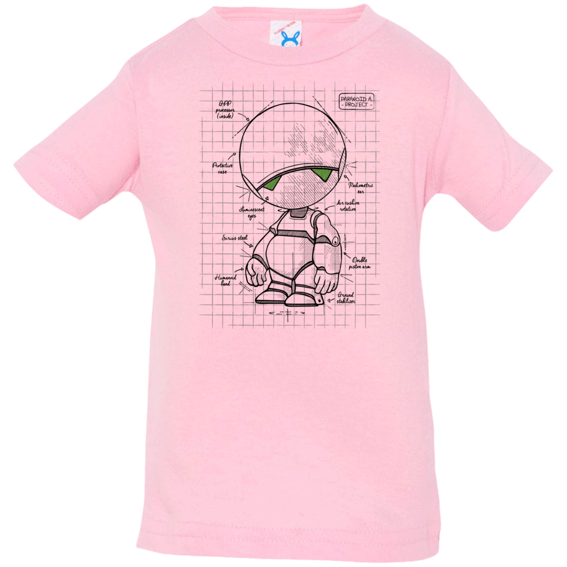 T-Shirts Pink / 6 Months Marvin's Plan Infant Premium T-Shirt