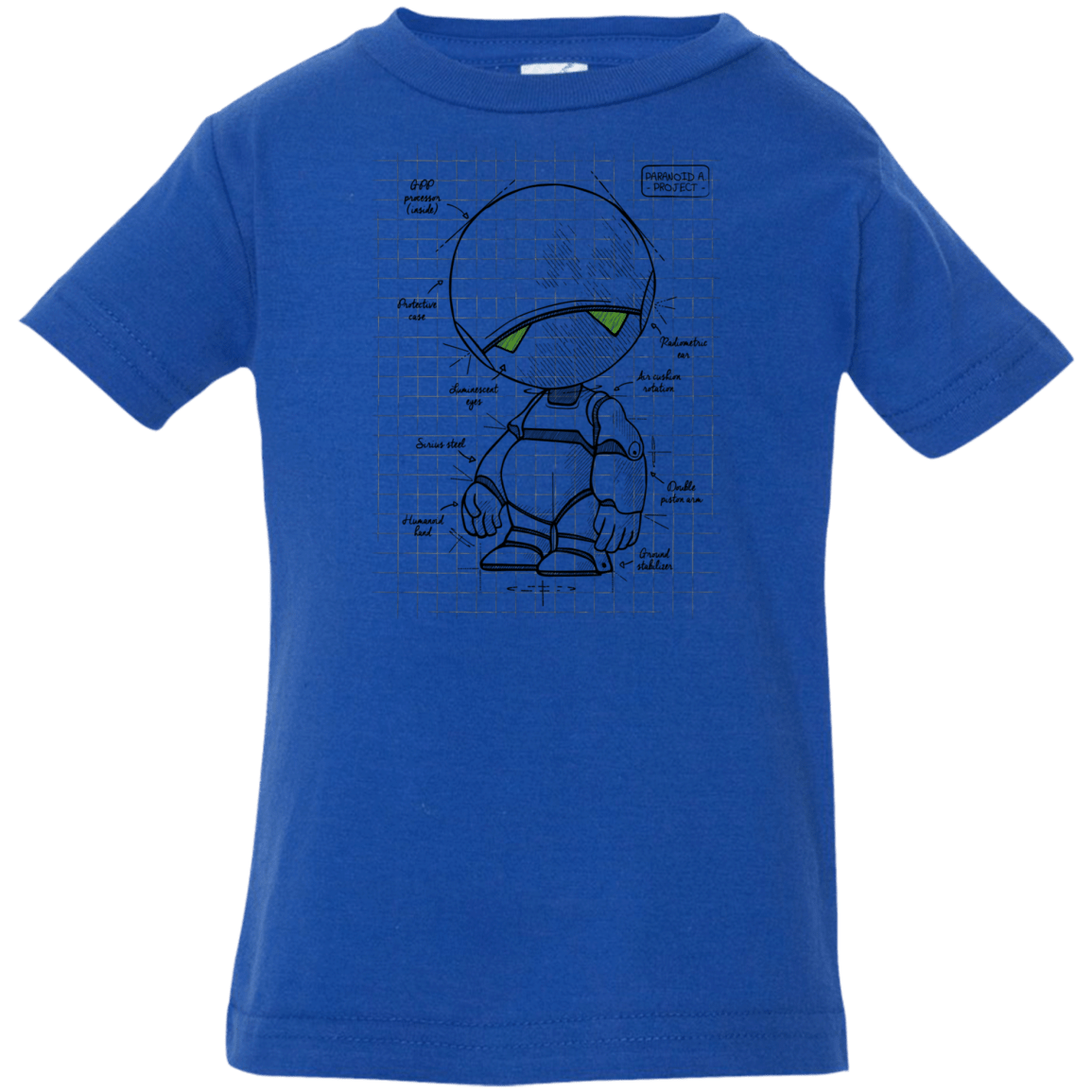 T-Shirts Royal / 6 Months Marvin's Plan Infant Premium T-Shirt