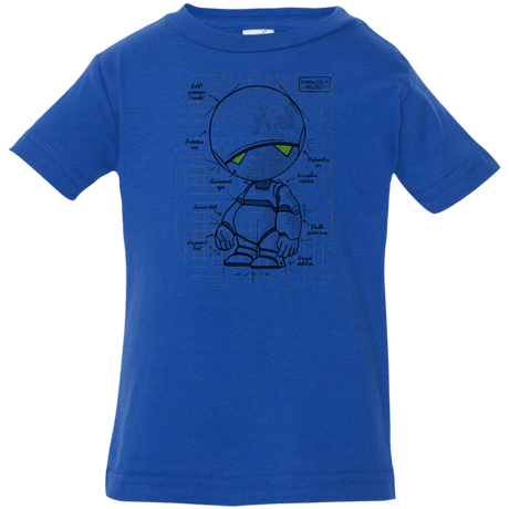 T-Shirts Royal / 6 Months Marvin's Plan Infant Premium T-Shirt