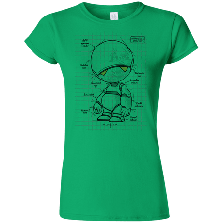 T-Shirts Irish Green / S Marvin's Plan Junior Slimmer-Fit T-Shirt