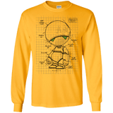 T-Shirts Gold / S Marvin's Plan Men's Long Sleeve T-Shirt