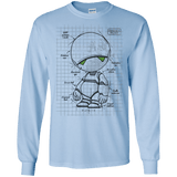 T-Shirts Light Blue / S Marvin's Plan Men's Long Sleeve T-Shirt