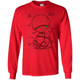 T-Shirts Red / S Marvin's Plan Men's Long Sleeve T-Shirt