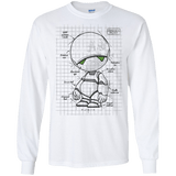 T-Shirts White / S Marvin's Plan Men's Long Sleeve T-Shirt