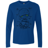 T-Shirts Royal / S Marvin's Plan Men's Premium Long Sleeve
