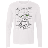 T-Shirts White / S Marvin's Plan Men's Premium Long Sleeve
