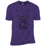 T-Shirts Purple Rush/ / X-Small Marvin's Plan Men's Premium T-Shirt