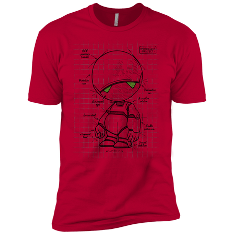 T-Shirts Red / X-Small Marvin's Plan Men's Premium T-Shirt