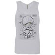 T-Shirts Heather Grey / S Marvin's Plan Men's Premium Tank Top