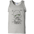 T-Shirts Ash / S Marvin's Plan Men's Tank Top